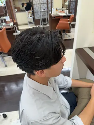 ショート カラー パーマ メンズ 毎月230人担当/ メンズヘア/清和武虎のヘアスタイル