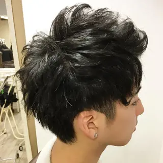 ショート メンズ Lolonois池田 代表 鍜治本颯太のヘアスタイル