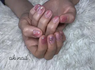 ショート ネイル ak nail .のネイルデザイン