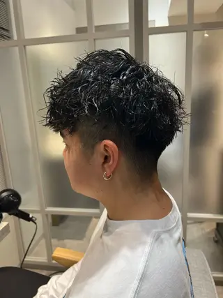 パーマ メンズ ⭕️メンズパーマ⭕️ 山口　裕太郎のヘアスタイル