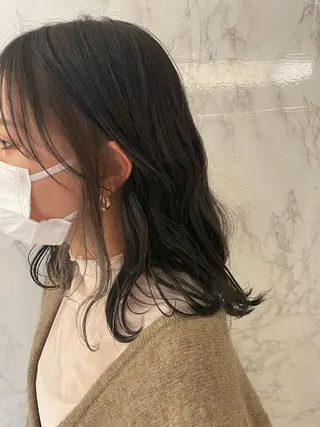 ミディアム カラー 🌼韓国ヘア🌼 田中義也のヘアスタイル