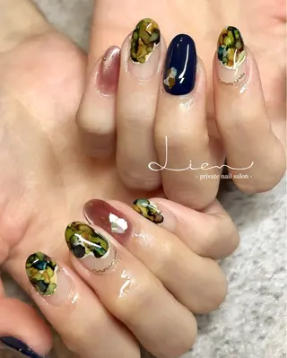 ネイル Lien 【リアン】北堀江のネイルデザイン