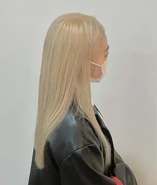 セミロング 韓国ヘア🇰🇷 Misuzuのヘアスタイル