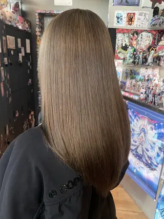 ミディアム 💖推しカラー💖 オタク美容師✂ゆづきのヘアスタイル