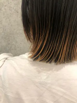 ショート カラー Miku /ブリーチ/ボブのヘアスタイル