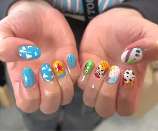 ネイル tamu nail 　金町のネイルデザイン