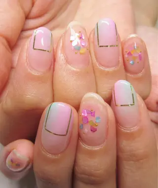 ネイル nail salon en familleのネイルデザイン