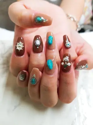 ネイル 河野ちえ (雑誌掲載サロン)のネイルデザイン