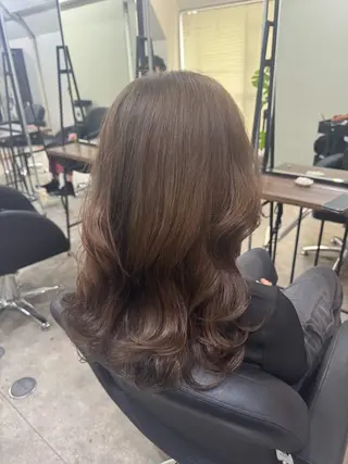 ミディアム カラー 猫ｯ毛さんヘア🐈 Misa【女性】のヘアスタイル