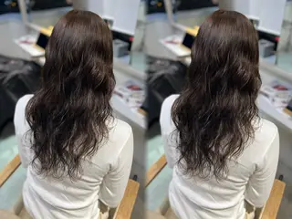 ロング カラー ayaka🫧 梅田ダブルカラーのヘアスタイル