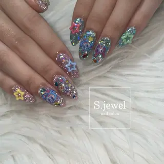 ネイル S♡JEWEL所属・S. JEWELのネイルデザイン