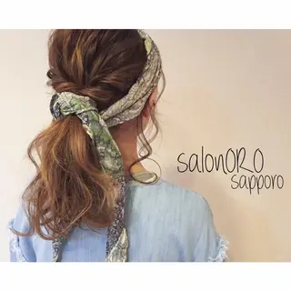 ヘアアレンジ toiro by lien hair atelier所属・池田 真由美のヘアスタイル