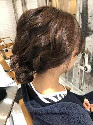 ヘアアレンジ 【デザイナー】田中 美生のヘアスタイル