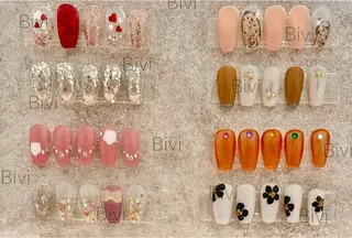 ネイル ♡Bivi♡自爪に 優しいネイルサロンのネイルデザイン