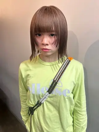 ショート モデル募集中🥚福岡 kii anju🐄のヘアスタイル