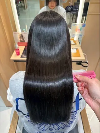 ロング 暖色カラー//了戒 美希//伊勢原のヘアスタイル