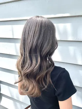 ロング カラー mopa所属・mopa_kaede 暖色カラー/ロングのヘアスタイル