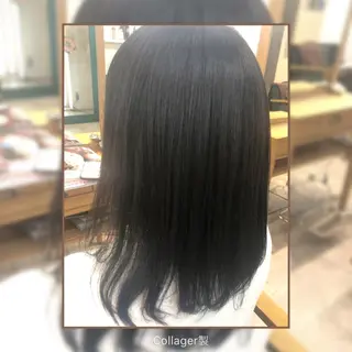 ミディアム カラー 💫髪質改善矯正 MIHO💫のヘアスタイル