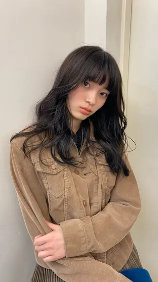 ロング 高山 沙来/レイヤー カット/縮毛矯正のヘアスタイル