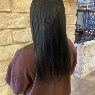 ロング カラー 星野 茉由のヘアスタイル