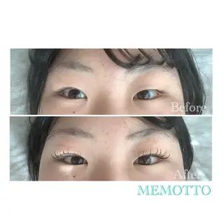 マツエク・マツパ MEMOTTO CHIHIROのマツエク・マツパデザイン