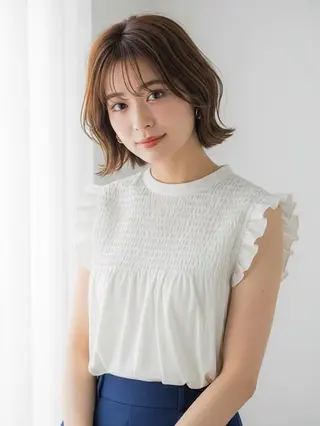 カラー Helena みなつのヘアスタイル