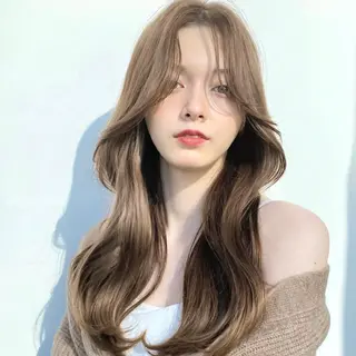 ロング 韓国くびれレイヤー 🇰🇷はづきのヘアスタイル