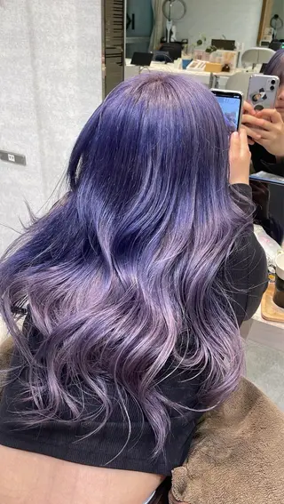 ロング カラー 🫧L`pul🫧 yuiのヘアスタイル