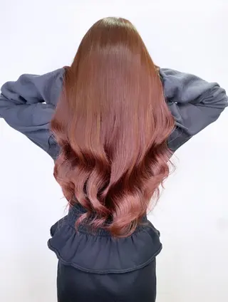 ミディアム 💎馴染むエクステ ×カラーTOMO💎のヘアスタイル