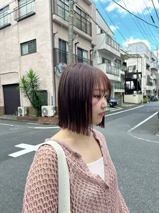 ミディアム F.所属・miku 🍑髪質改善サロンのヘアスタイル