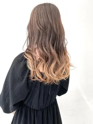 ロング パーマ 【公式】amble luxe 中野のヘアスタイル