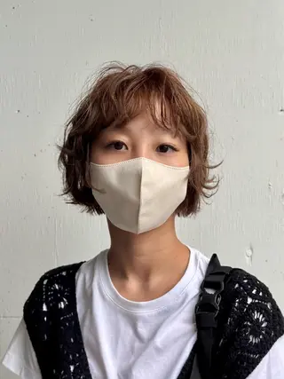 ショート パーマ hair space Syrup所属・レディースパーマ/ 合田 有一朗のヘアスタイル