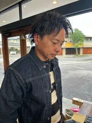 ショート パーマ メンズ 🇺🇸メンズ特化 KYOYA💈のヘアスタイル