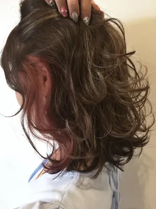 ミディアム カラー 🍀ナガヤマ ヒデアキ🍀のヘアスタイル