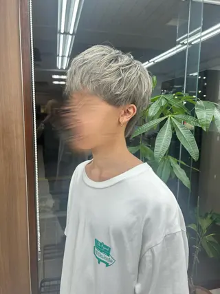 ショート カラー メンズ メンズパーマの達人 / タカシマダイスケのヘアスタイル