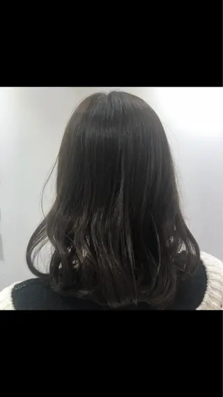 ロング カラー 森本　舞✴︎ 似合わせパーマのヘアスタイル