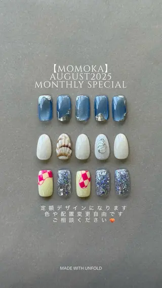 ネイル Momoka ネイリスト福岡/薬院のネイルデザイン