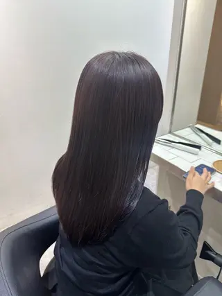 セミロング カラー 銀座/ヘアセット シマムラ ミホのヘアスタイル