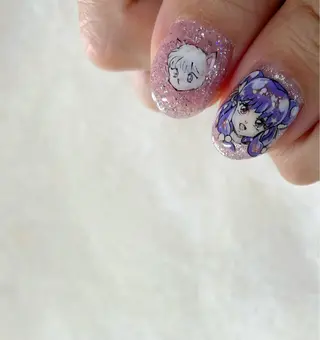 ネイル 東 千夏のネイルデザイン