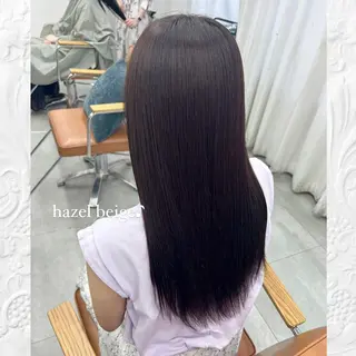 ロング ☘️透明感オリーブ ナミ☘️のヘアスタイル