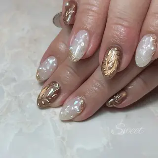 ネイル sweet 仲野陽子のネイルデザイン