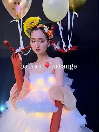 ヘアアレンジ Femme 鳳南町 多井　雪絵のヘアスタイル