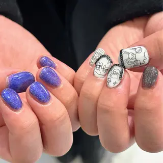 ネイル ハイトーン特化 pepe🎀のヘアスタイル