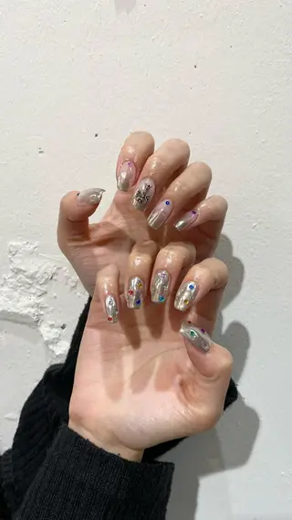 ネイル 平野葵🎀 hair/nailのネイルデザイン