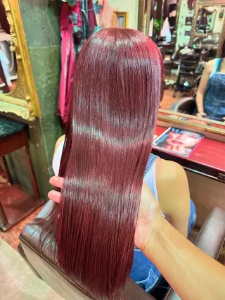 ロング カラー 【レイヤー/韓国風 /髪質改善】RINのヘアスタイル