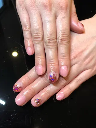 ミディアム ネイル 💎ビューティサロン 湘南　RIRAN💎のネイルデザイン