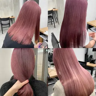 ロング カラー ヘアアレンジ 🫧透明感カラー/ ナルハ🫧のヘアスタイル