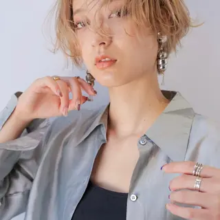 ショート 小林 愛花のヘアスタイル