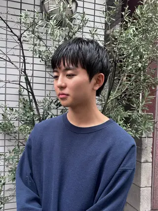 メンズ ボブ/メンズ/パーマ /Tamakiのヘアスタイル