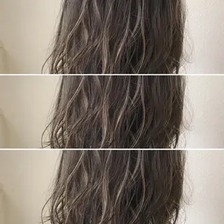 セミロング カラー メンズカット特化柏駅 徒歩3分LOUのヘアスタイル